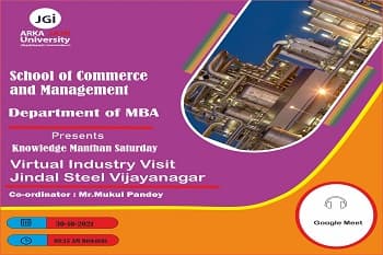 Virtual Industry Visit Knowledge Manthan Saturdays Activity