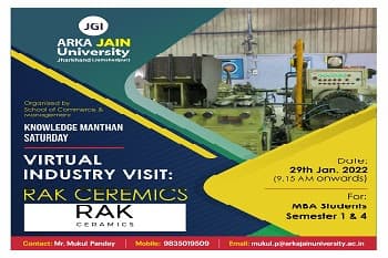 Virtual Industry Visit – RAK Ceramics