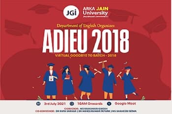 Webinar On Adieu Batch 2018