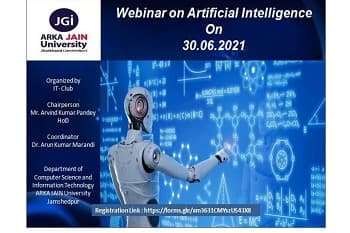 Webinar on Artificial Intelligence