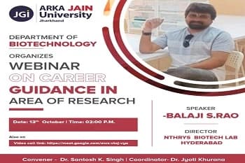 Webinar on Career Guidance