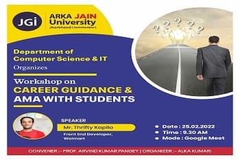 Webinar on Career Guidance and AMA with Students