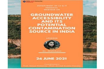 Webinar on Groundwater Accessibility and its Potential Contamination Source in India