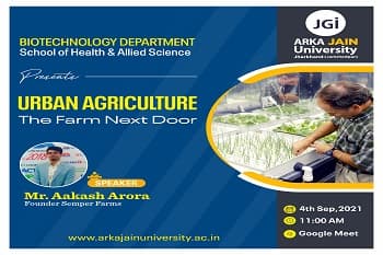 Webinar on Urban agriculture –The farm next door