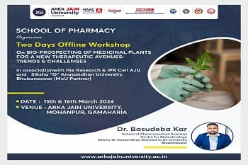 Workshop on Bioprospecting of Medicinal Plants for New Therapeutics.