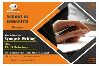 Workshop on Synopsis Writing
