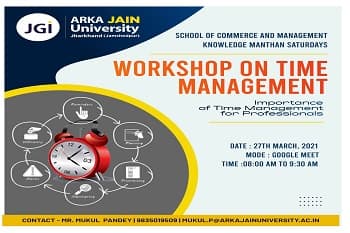 Workshop on ‘Time Management’