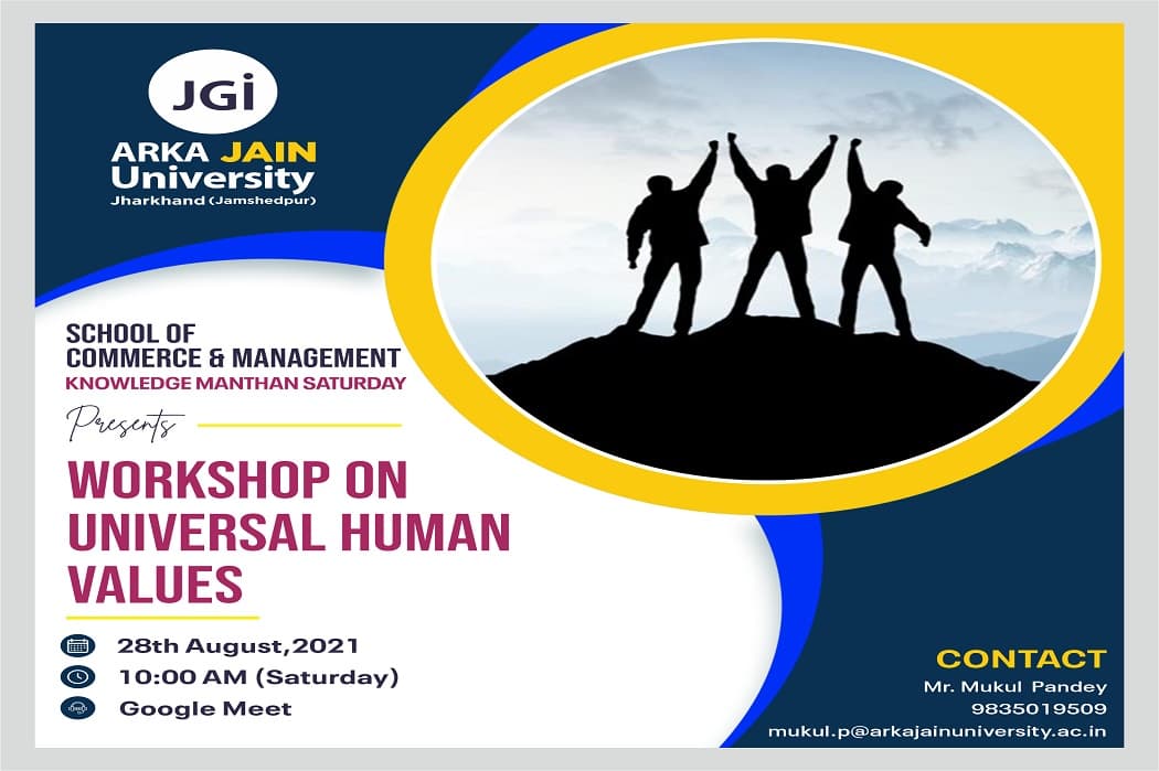 Workshop on Universal Human Values