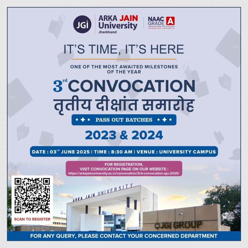 3rd Convocation 2025 poster