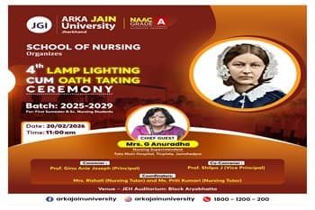 4th Lamp Lighting Cum Oath Taking Ceremony.