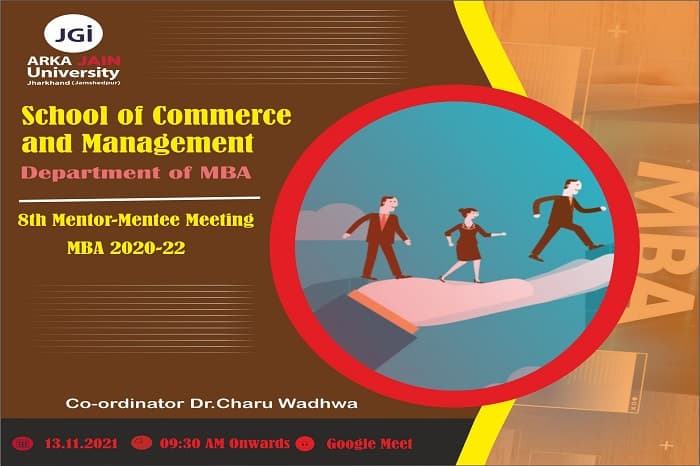 8th Mentor-Mentee Meeting MBA 2020-22