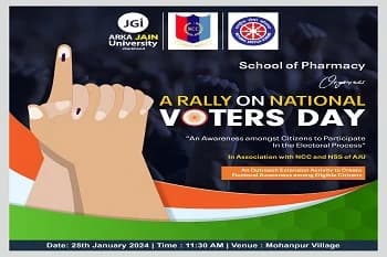 A Rally On National Voters Day