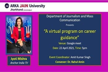A Virtual Program On Career Guidance