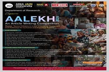 ‘Aalekh 2026’ Article Writing Competition.