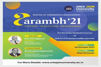 Aarambh 21 Virtual Induction Programme