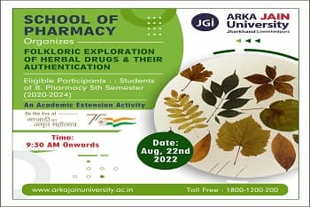 Academic Extension Activity on Folkloric Exploration of Herbal Drug and Their Authentication