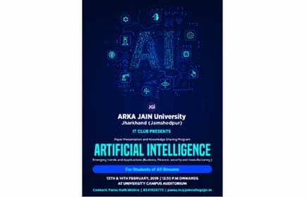 Artificial Intelligence 13th and 14th Feb 2019