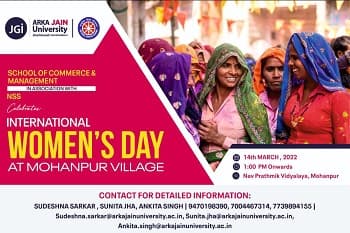 Celebrate International Women’s Day At Mohanpur Village