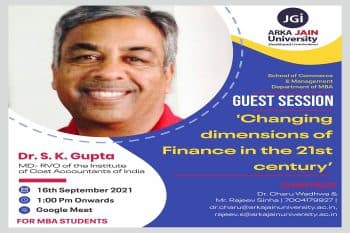 Changing Dimensions Of Finance In The 21st Century