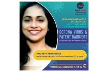 “Corona Virus And Patent Barriers”