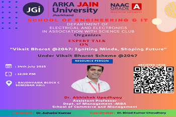 Expert Talk on “Viksit Bharat @2047: Igniting Minds, Shaping Futures”