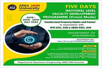 FDP On Intellectual Property Rights And Patent