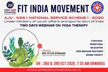 Fit India Movement : AJU NSS 2020
