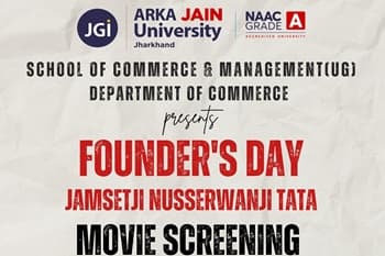 Founder’s Day Jamsetji Nusserwanji Tata Movie Screening