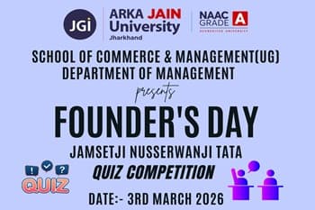 Founder’s Day Jamsetji Nusserwanji Tata Quiz Competition
