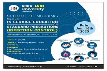 In Service Education On Standard Precautions (Infection Control)