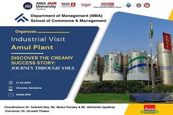 Industrial Visit to Amul Plant
