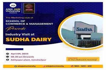 Industry Visit at Sudha Dairy