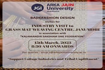 Industry Visit To Grass Mat Weaving Centre