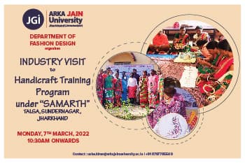 Industry Visit To Handicraft Training Program Under Samarth