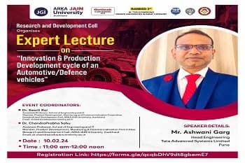 Innovation & Production Development Cycle of an Automotive/Defence Vehicles