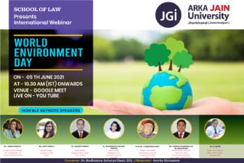 International Webinar On World Environment Day