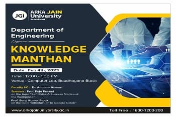 Knowledge Manthan On Soft Skills-A Success Mantra At The Workplace