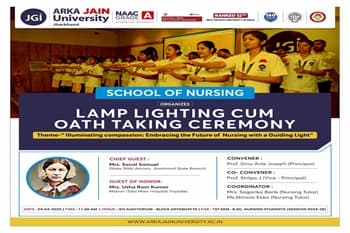 Lamp Lighting Cum Oath Taking Ceremony