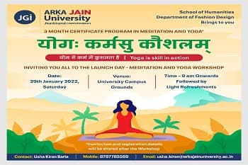 Meditation And Yoga Workshop