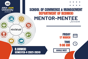 Mentor-Mentee Session For BBA