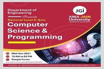 National Level E-Quiz on Computer Science & Programming
