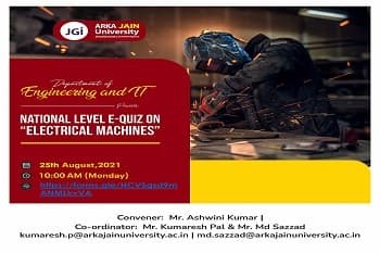 National Level E-Quiz on “Electrical Machines”