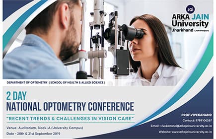 National Optometry Conference 20-21 September 2019