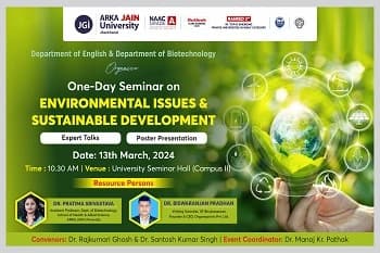 One-Day Seminar on ‘Environmental Issues and Sustainable Development’