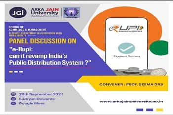 Panel Discussion on e-Rupi: Can it revamp India’s Public Distribution System