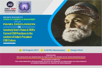 Panel Discussion on Jamshetji Tata’s Vision