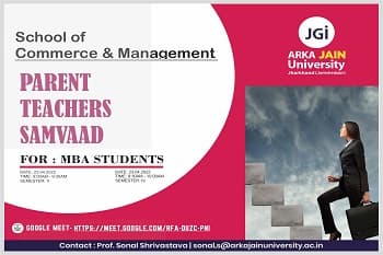 Parent Teachers Samvaad For MBA