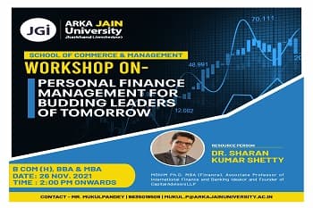 Personal Finance Management For Budding Leaders of Tomorrow