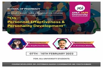 Personnel Effectiveness and Personality Development