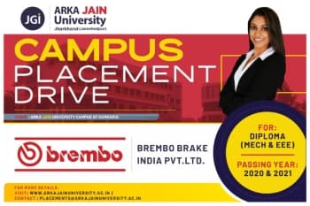 “Placement Drive For Diploma Passing Year 2020 – 2021”
